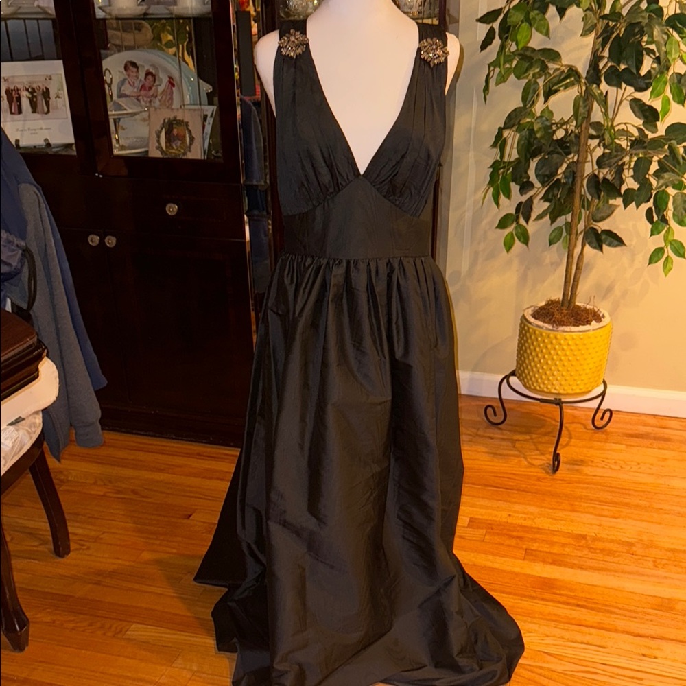 Black elegant gown, size 10